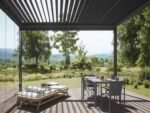 BAVONA HARD TOP Lamellenpergola Schlichtes Design, klare Linie